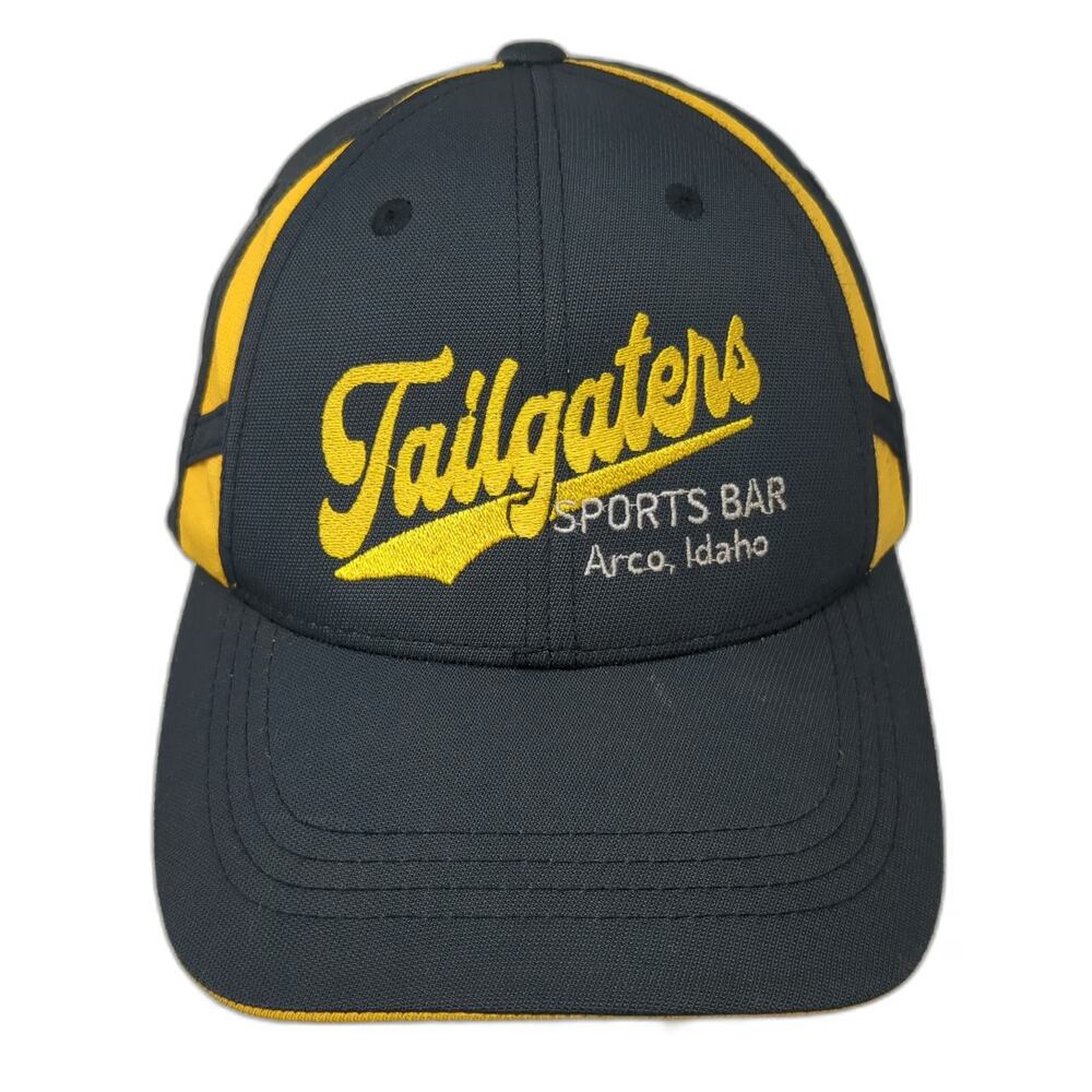 Sport-Tek Tailgaters Sports Bar Idaho Baseball Cap Hat Black One Size Strapback